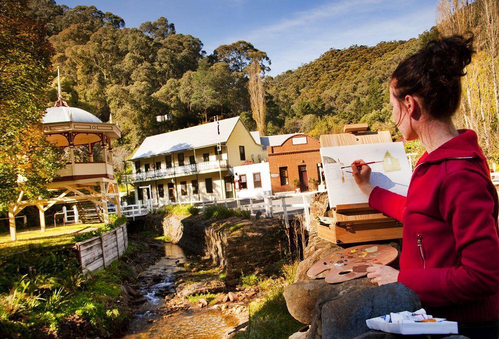 Walhalla'S Star Hotel Luaran gambar